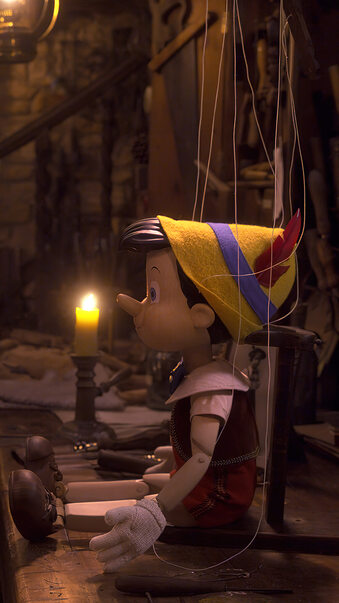 Pinocchio Tom Hanks Geppetto 4K #5251g Wallpaper PC Desktop