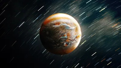 Hình nền Planet Jupiter sẽ mang đến cho bạn cảm giác như đang chui vào vũ trụ để trải nghiệm hành tinh huyền thoại. Hãy ngắm nhìn những bầu trời đầy sao, những đám mây khổng lồ và những bão ánh sáng bùng cháy trên bề mặt của hành tinh thứ năm trong hệ Mặt Trời này.