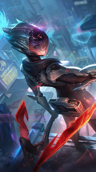 PROJECT Akali Art LoL 4K #4081i Wallpaper PC Desktop
