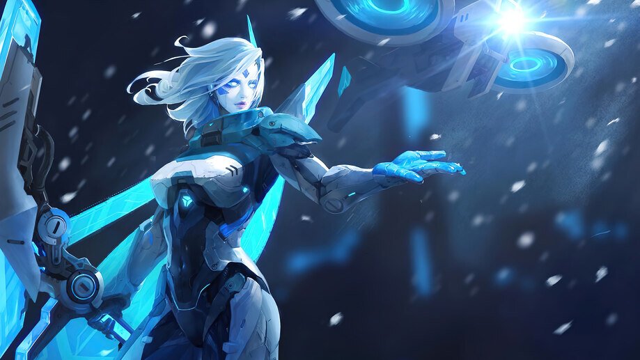 PROJECT Ashe League of Legends 4K #7540e Wallpaper PC Desktop