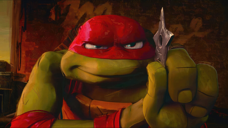 Leonardo Teenage Mutant Ninja Turtles: Mutant Mayhem 4K Wallpaper