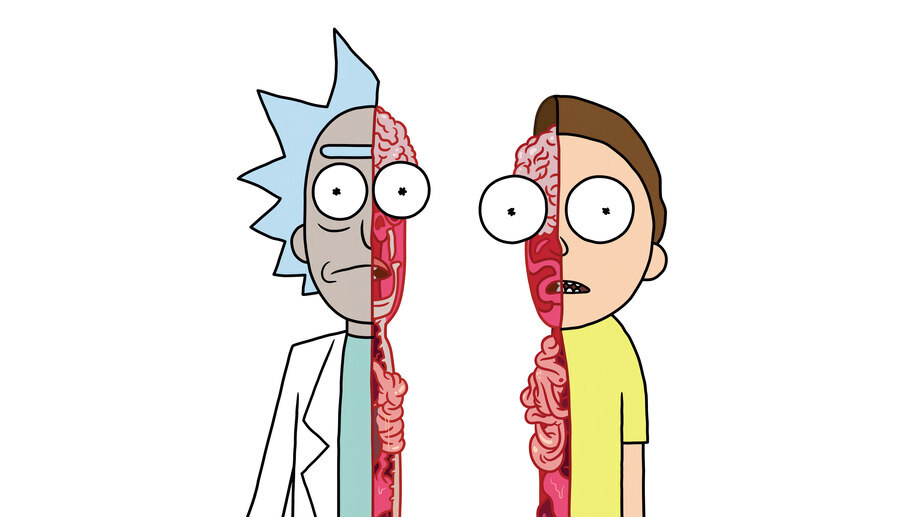 Rick and Morty Background Wallpaper iPhone Phone 4K #9330e