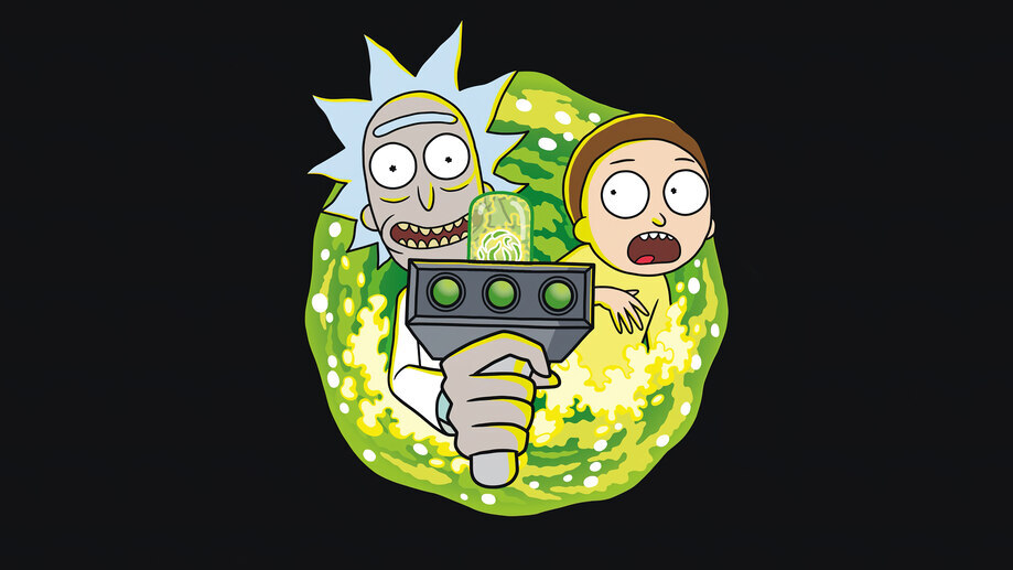 Video to animated GIF converter - Rick And Morty Portal Wallpaper Original  - Wallpaper Engine _720P HD…