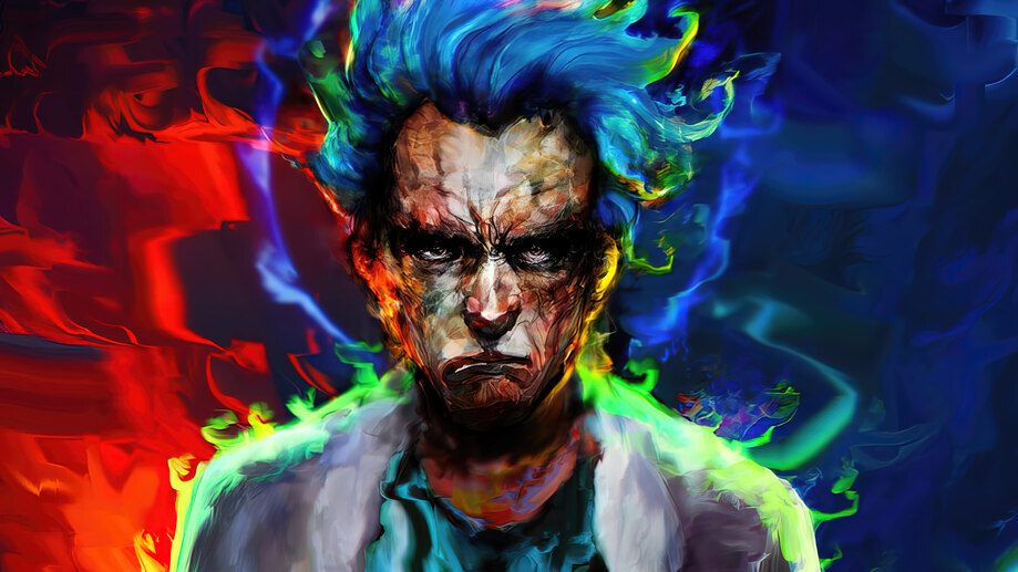 Rick Sanchez 4K #9410e Wallpaper PC Desktop