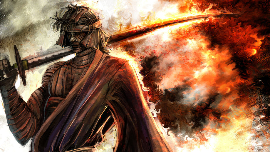 Rurouni Kenshin Shishio Katana 4K #841l Wallpaper PC Desktop