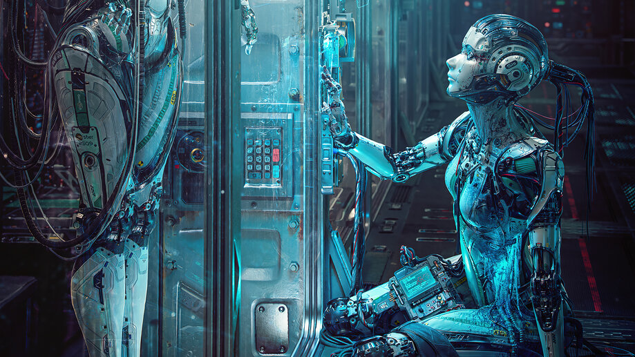 Sci-Fi Cyborg 4K #5950f Wallpaper PC Desktop