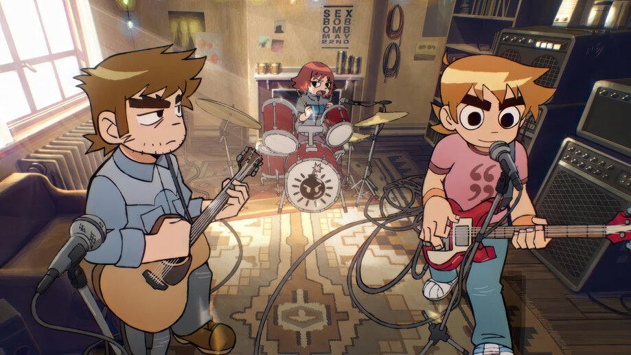 Scott Pilgrim Takes Off Band 4K #541n Wallpaper PC Desktop