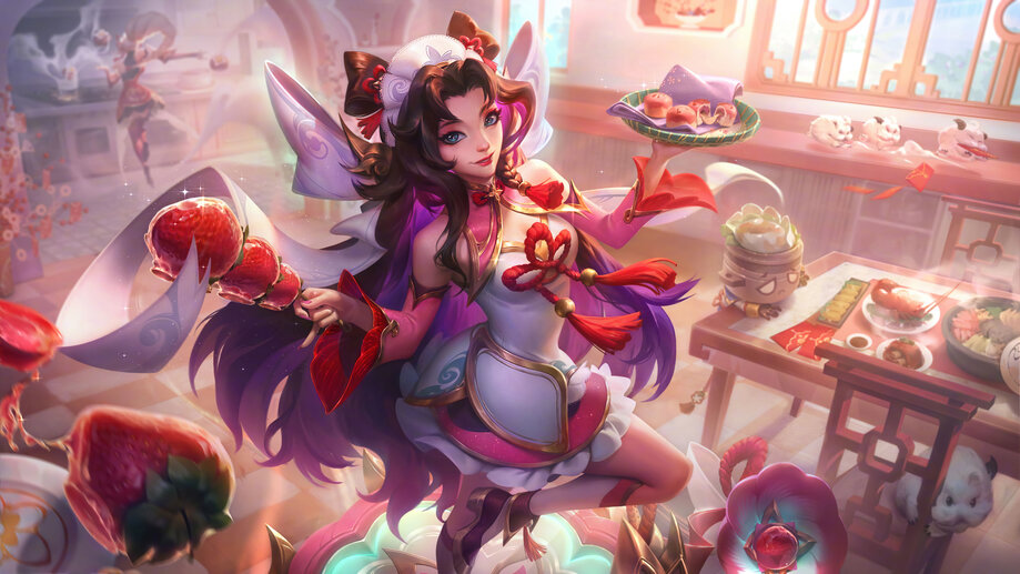 4305b | Seraphine, Dumpling Darlings, Skin, LoL, Splash Art, 8K ...