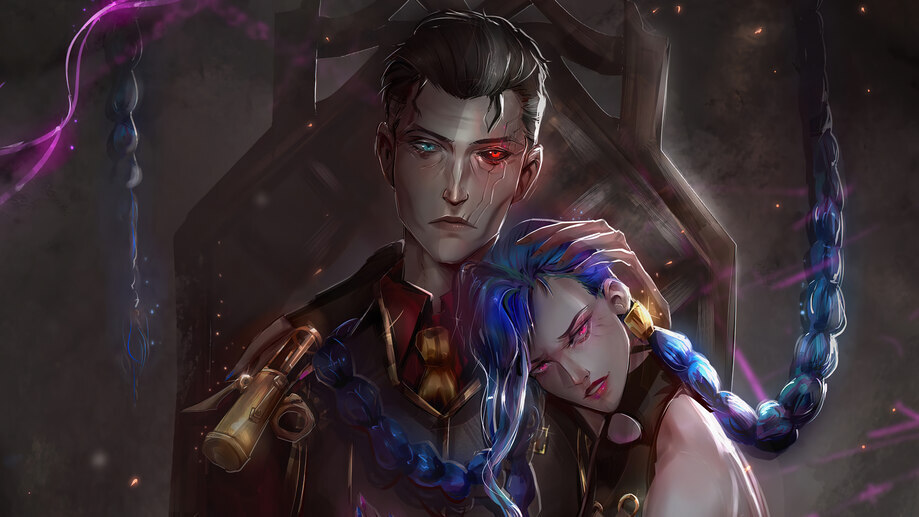 LoL Wild Rift Jinx Master Yi Blitzcrank Annie Garen Wallpaper