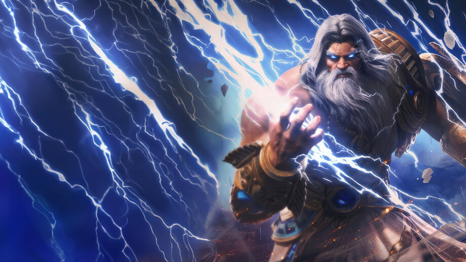 Smite 2 Zeus 4K #9381n Wallpaper PC Desktop