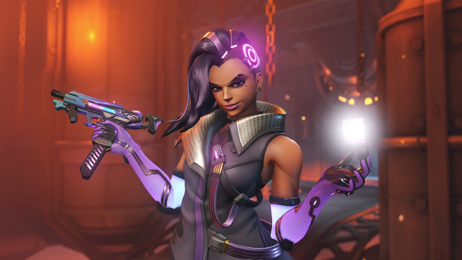 Sombra Overwatch 2 4K #3000h Wallpaper PC Desktop