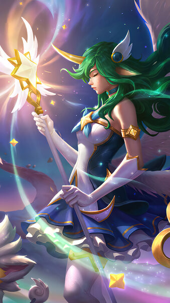 Soraka Star Guardian V2 Skin 4K #8001h Wallpaper PC Desktop