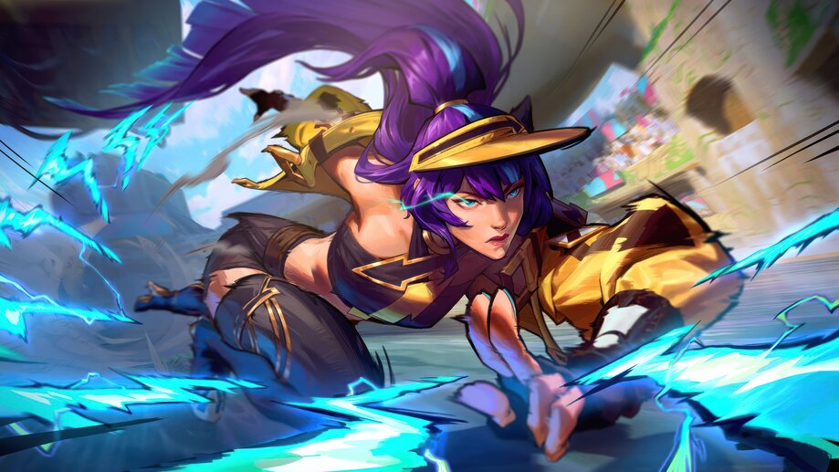 Mythmaker Sivir LoL Skin Splash Art 4K Wallpaper iPhone HD Phone