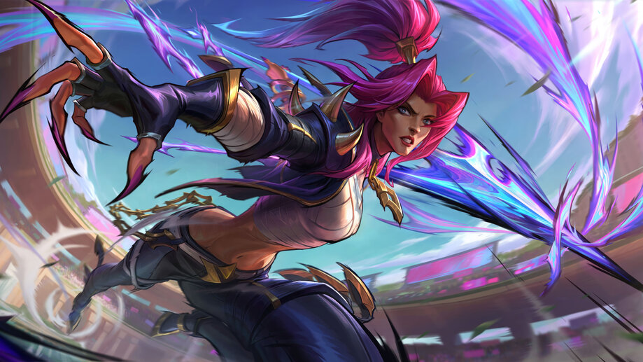 Soul Fighter Kalista Skin 4K 8K #3333a Wallpaper iPhone Phone