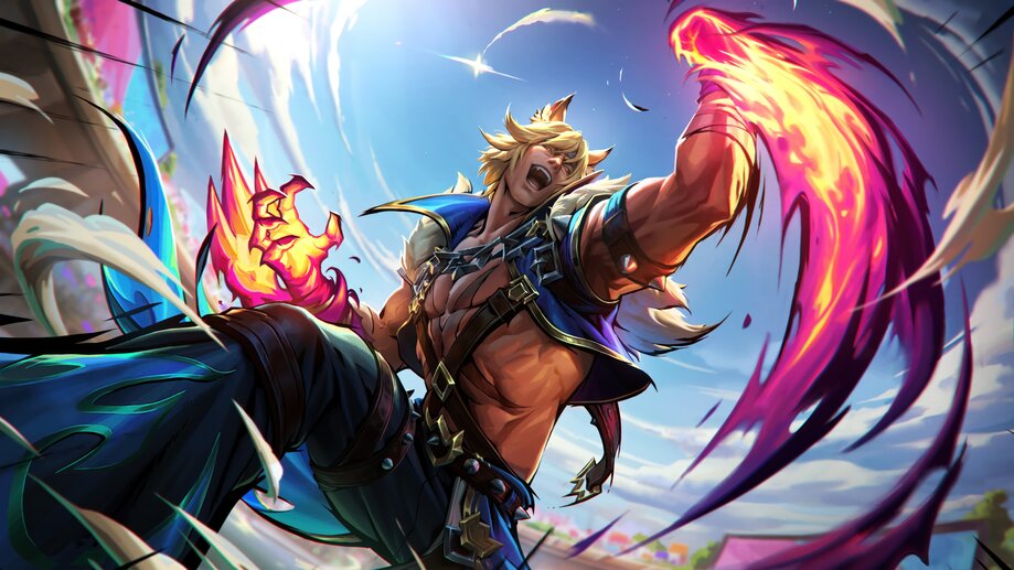 Soul Fighter Naafiri LoL Skin Splash Art 4K Wallpaper iPhone HD