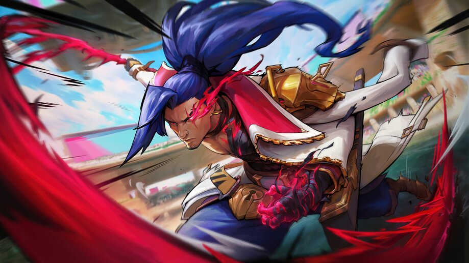 Soul Fighter Yasuo LoL Skin 4K 8K #9141k Wallpaper iPhone Phone