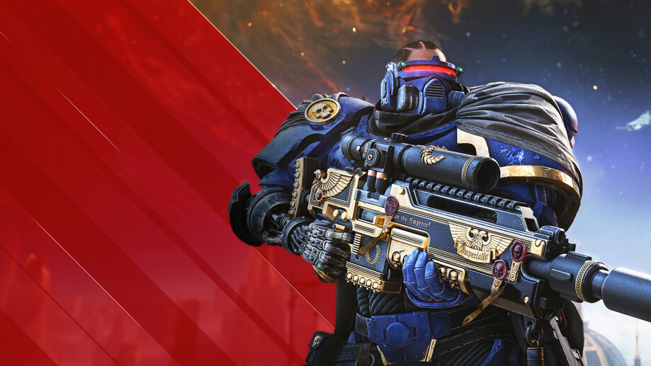 7062a | Space Marine 2, Tactical Sniper, 4K Wallpaper PC Desktop