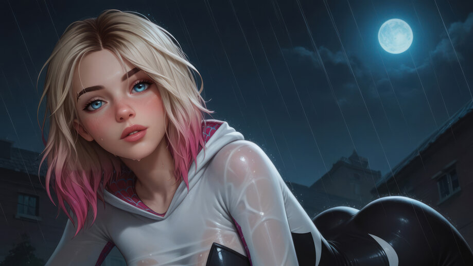 Spider-Gwen Gwen Stacy Marvel 4K #3240k Wallpaper PC Desktop