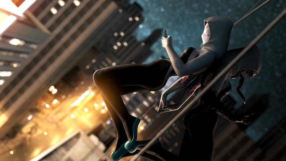 Spider Gwen Marvel 4k 680h Wallpaper Pc Desktop 