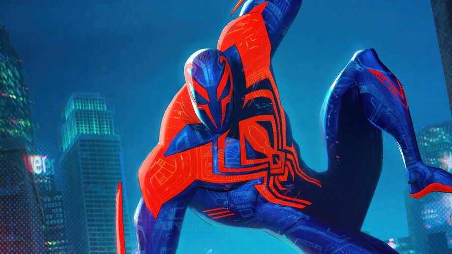 2099 spider man face