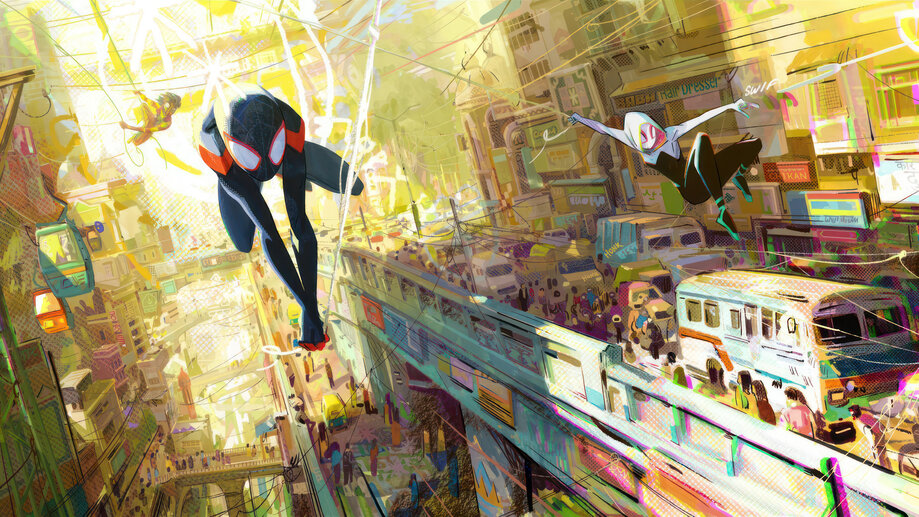 Spider-Man: Across the Spider-Verse Miles Morales Gwen Stacy 4K Wallpaper  iPhone HD Phone #8840h