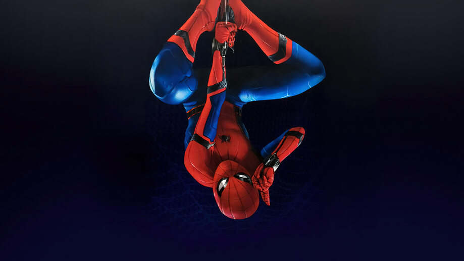 Spider-Man Upside Down 4K #5410f Wallpaper PC Desktop