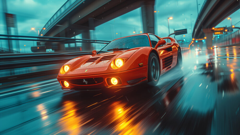 Sports Car Road 4K #150j Wallpaper iPhone Phone