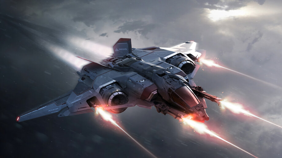 Star Citizen Fighter Ship 4K #5660i Wallpaper PC Desktop