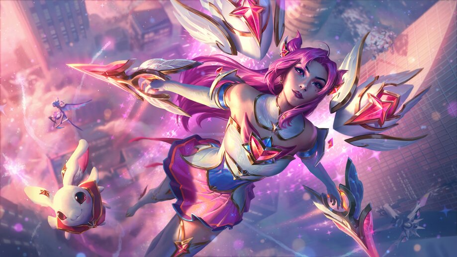 Star Guardian Seraphine LoL (Wild Rift) Wallpaper 8K #8471g