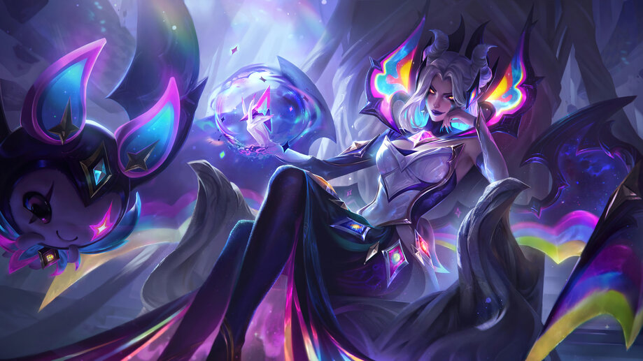 Star Guardian Akali Skin Splash Art Wallpaper 8K #7471h