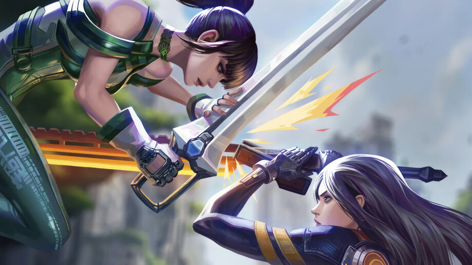 Stellar Blade EVE vs Tachy 4K #6763a Wallpaper iPhone Phone