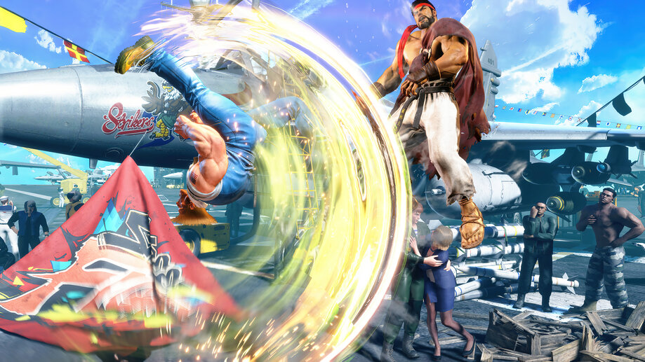 Sfiv_udon. Vs guile., guile, fighter, iv, street, abel, HD wallpaper