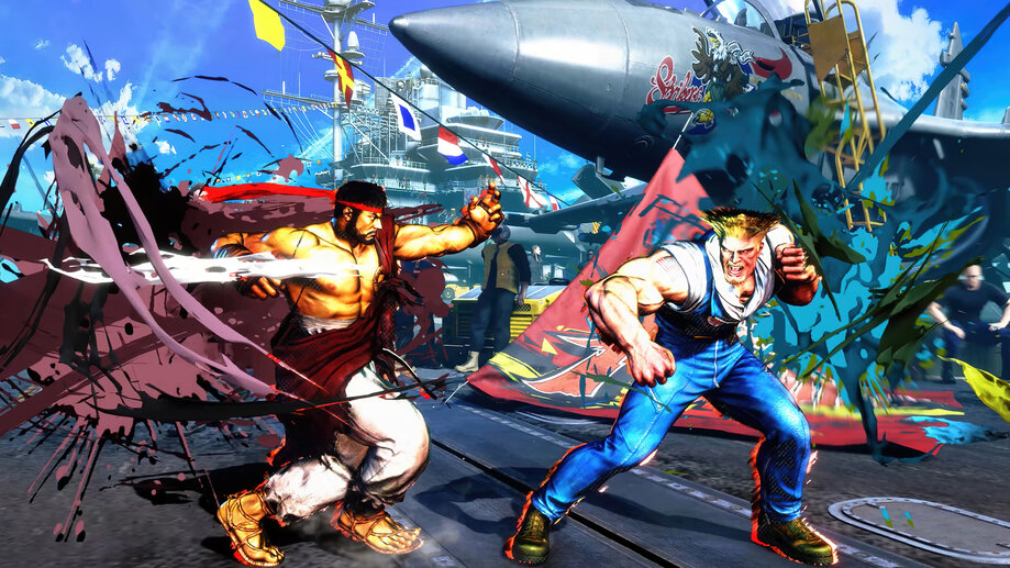 Sfiv_udon. Vs guile., guile, fighter, iv, street, abel, HD wallpaper