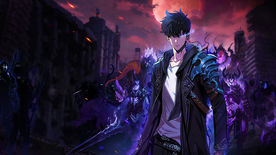 1895d Sung Jin Woo Shadow Summon Solo Leveling ARISE 4K 