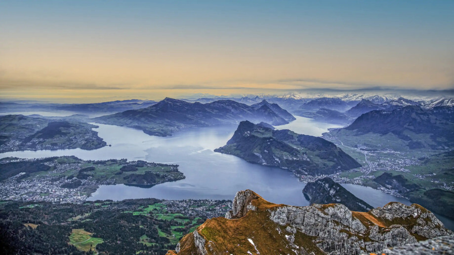 Switzerland Lake Lucerne Swiss 4K #4420f Wallpaper PC Desktop