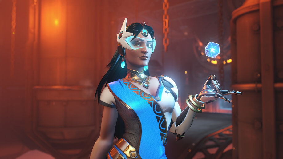 Symmetra Overwatch 2 4K #3010h Wallpaper iPhone Phone