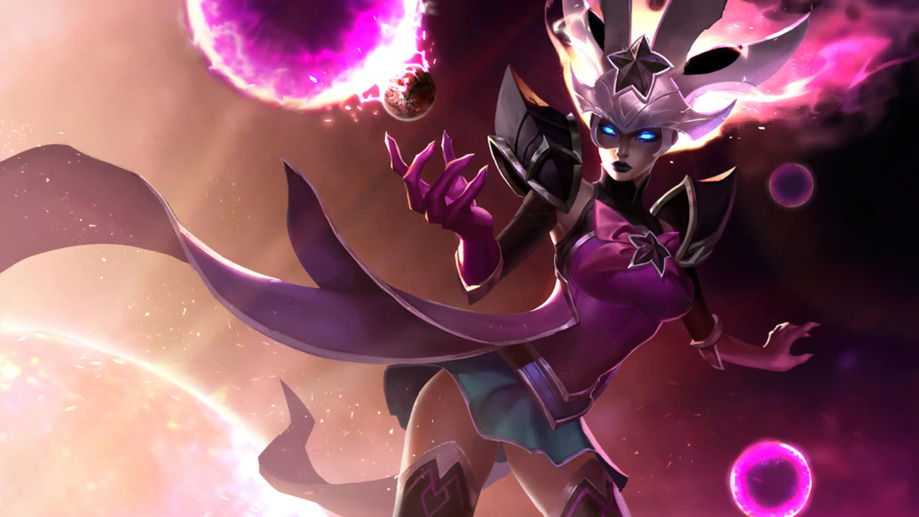 Syndra LoL Art Star Tyrant 4K #4361f Wallpaper PC Desktop