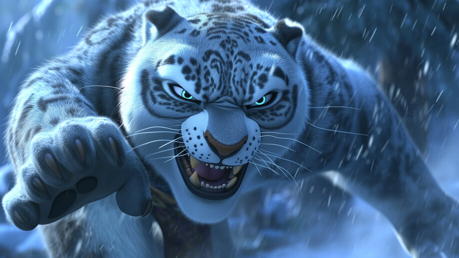 Tai Lung Kung Fu Panda 4 4K #3191o Wallpaper PC Desktop