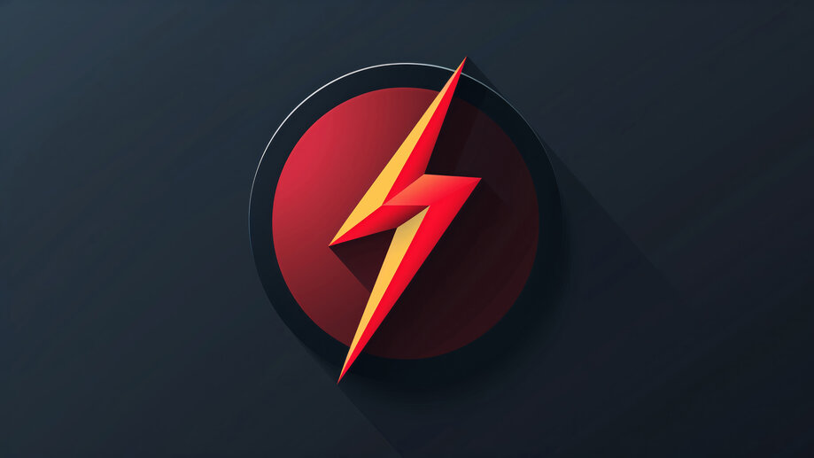 The Flash Logo 4K #6830j Wallpaper iPhone Phone