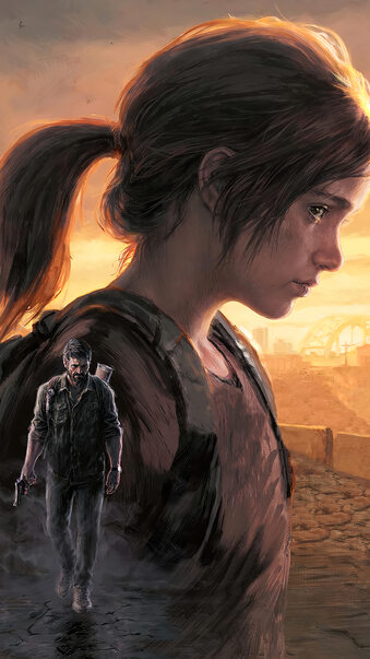 The Last of Us #Joel video games #Ellie #4K #wallpaper