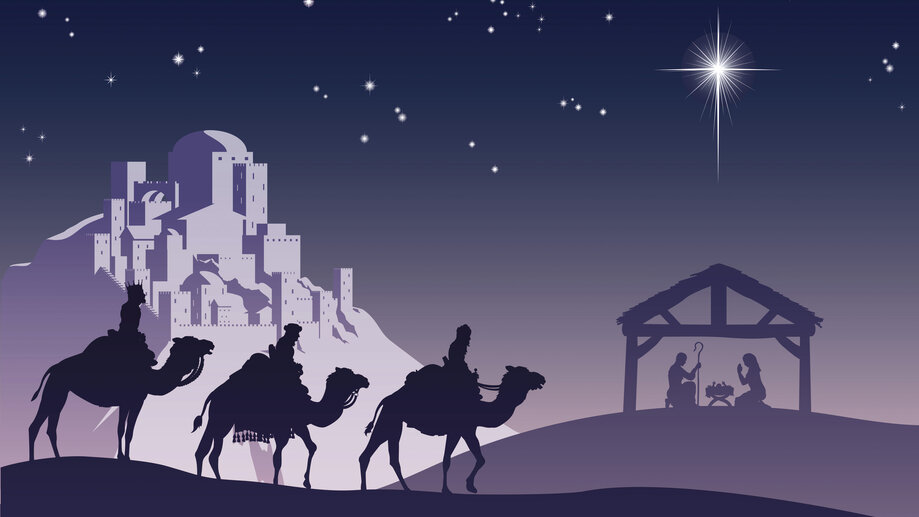 Three Kings Nativity of 4K 8K #5650h Wallpaper PC Desktop