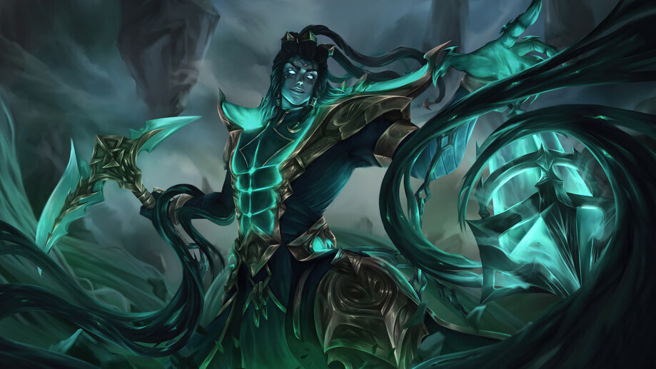 Thresh Unbound LoL 4K #3431e Wallpaper PC Desktop