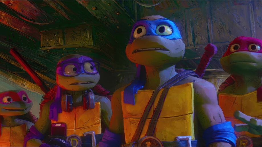 TMNT: Mutant Mayhem 2023 Raphael Donatello Michelangelo 4K