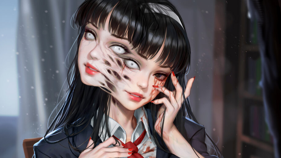 Tomie Kawakami Junji Ito 4K #381n Wallpaper iPhone Phone