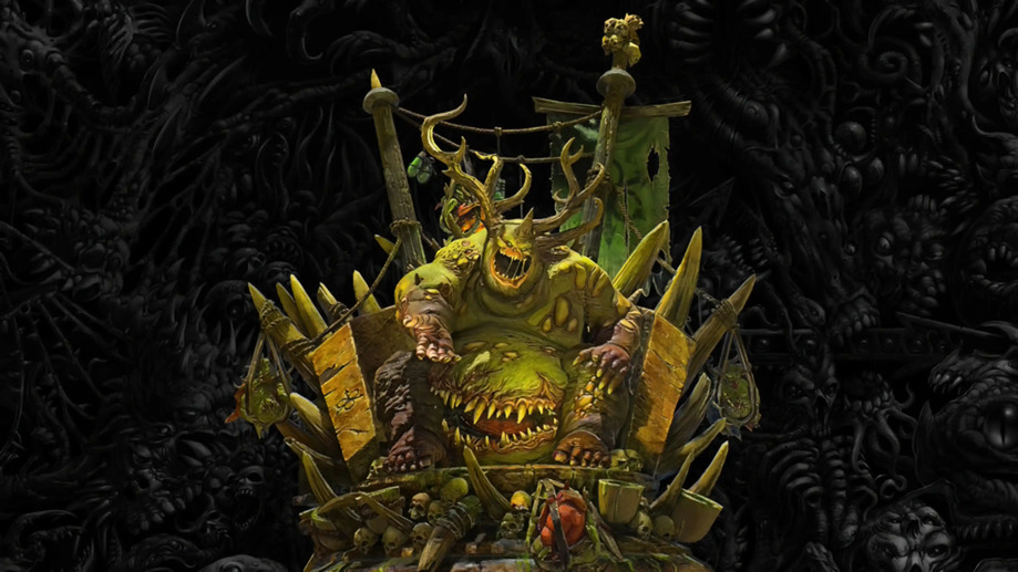 Total Warhammer III Nurgle 4K #7701f Wallpaper iPhone Phone