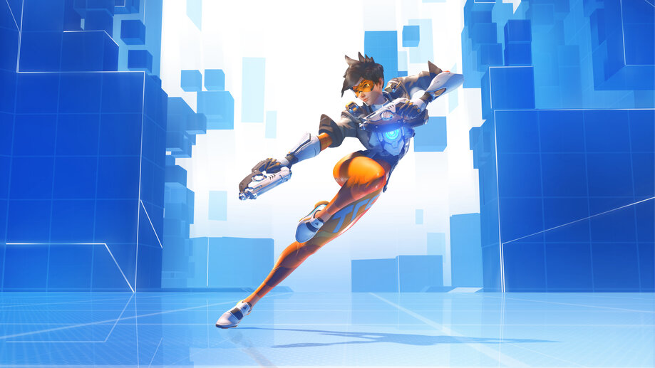 Overwatch 4k Tracer Pouty Lips Wallpaper