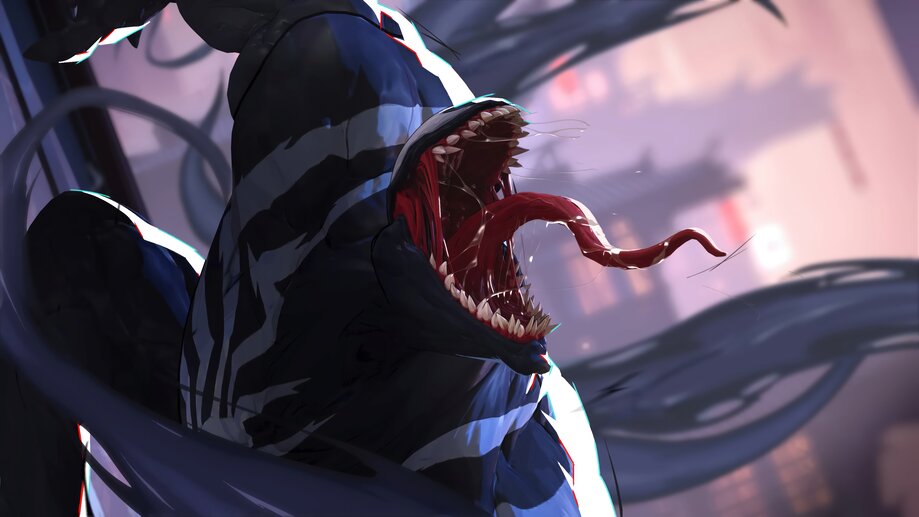 Venom Marvel Rivals Game 4K #3322a Wallpaper iPhone Phone