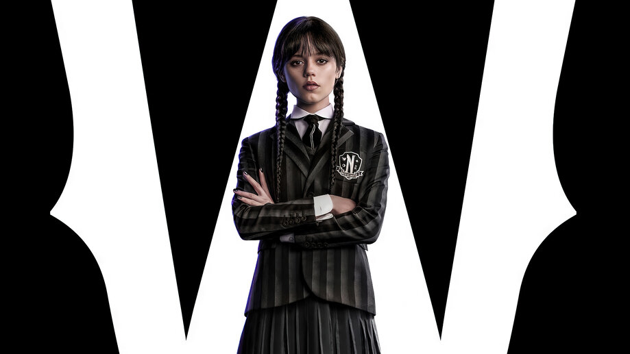 Wednesday Addams Jenna Ortega 4K #6530h Wallpaper PC Desktop