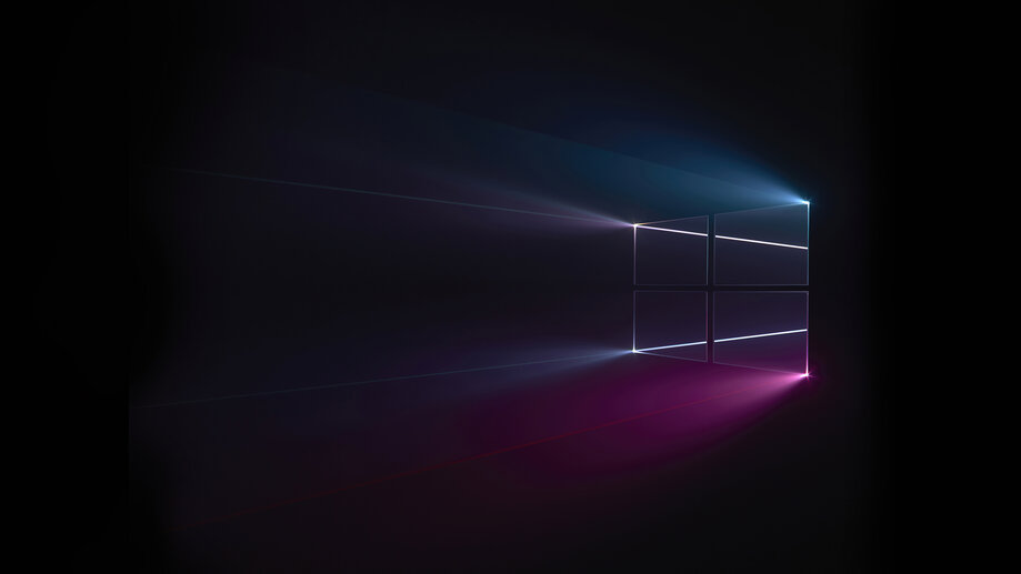 Windows 10 Black Background 4K #2590g Wallpaper PC Desktop