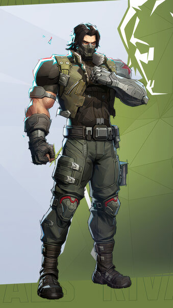 4K Phone HD Winter Soldier Marvel Rivals += Wallpaper